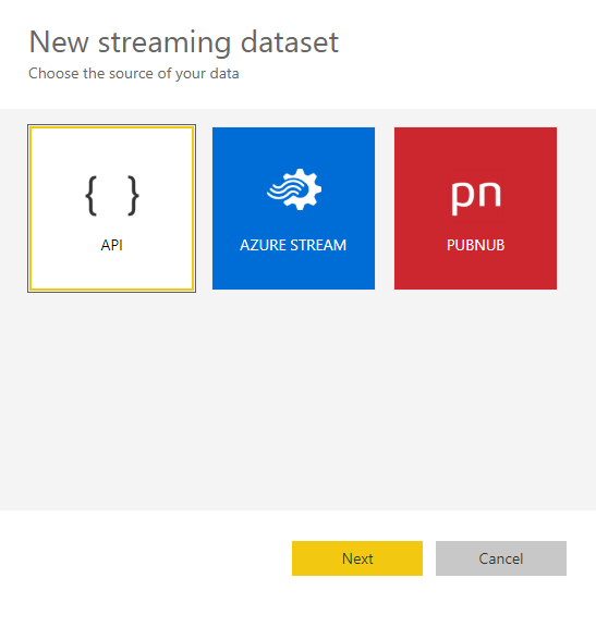 New Streaming Dataset