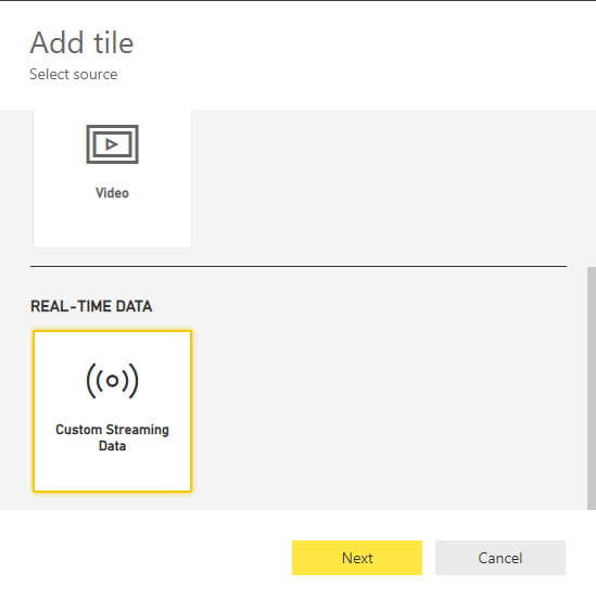 Real time data